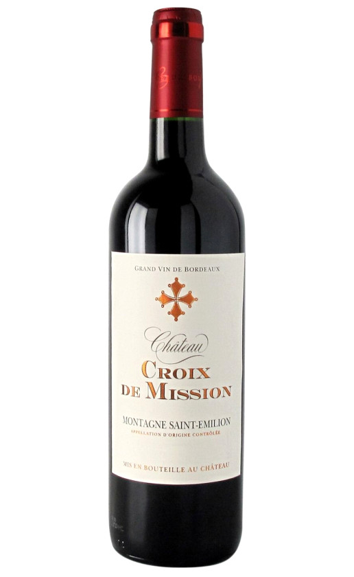Вино Chateau Croix de Mission Montagne Saint-Emilion 2012