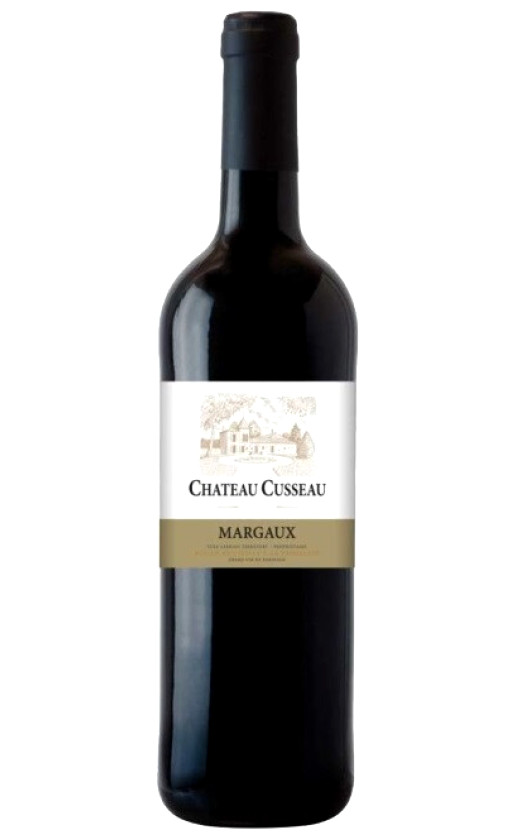 Wine Chateau Cusseau Margaux 2016