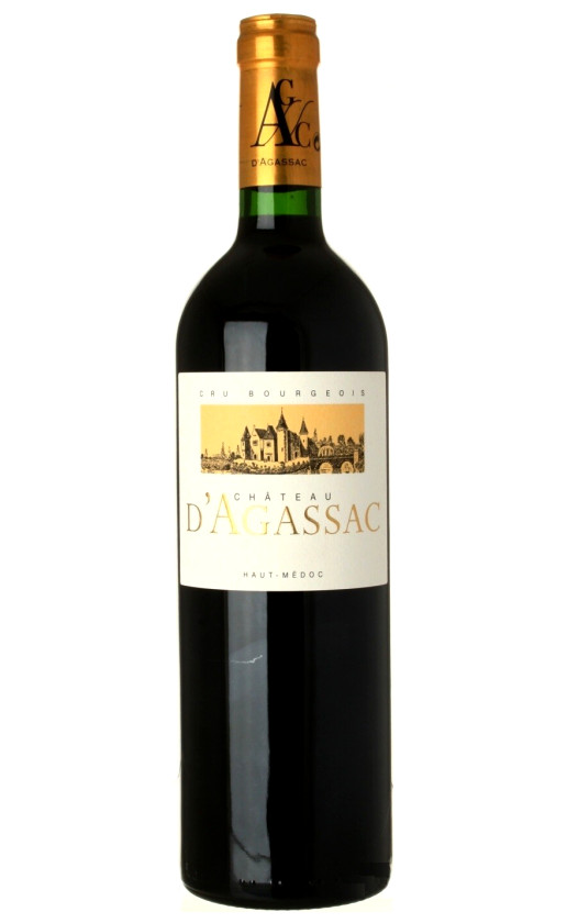 Вино Chateau d'Agassac Haut-Medoc 2010