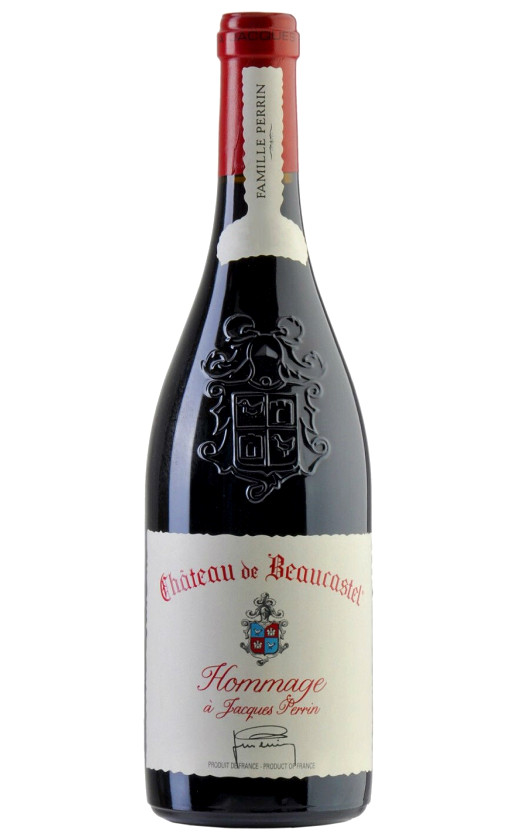 Wine Chateau De Beaucastel Hommage A Jaques Perrin Chateauneuf Du Pape 2017