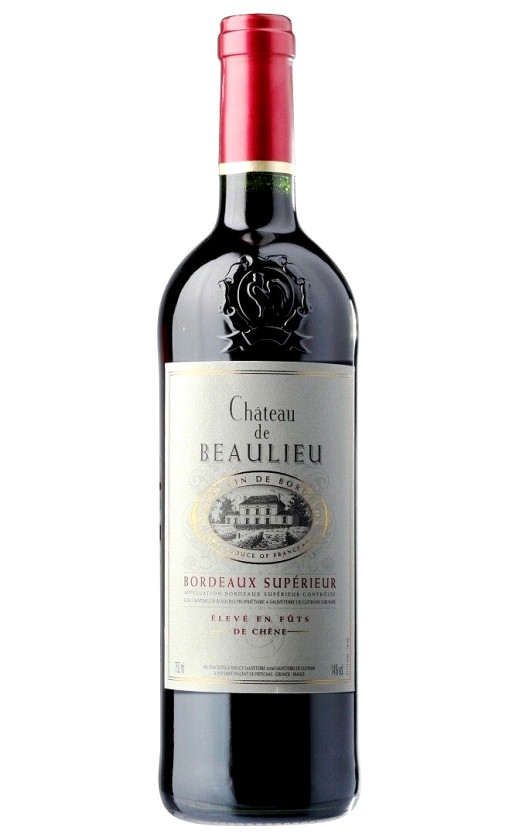Wine Chateau De Beaulieu Bordeaux Superieur 2015