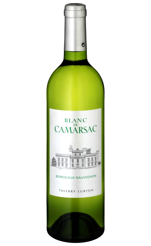 Вино Chateau de Camarsac Blanc de Camarsac Bordeaux Sauvignon