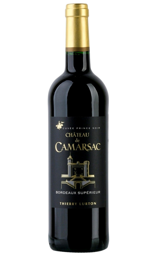 Вино Chateau de Camarsac Cuvee Prince Noir Bordeaux Superieur