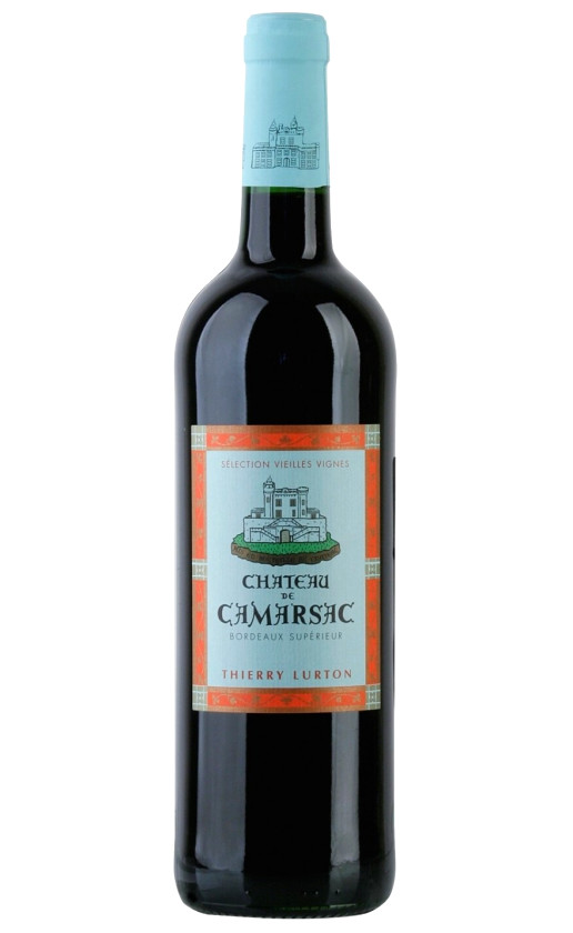 Вино Chateau de Camarsac Selection Vieilles Vignes Bordeaux Superieur