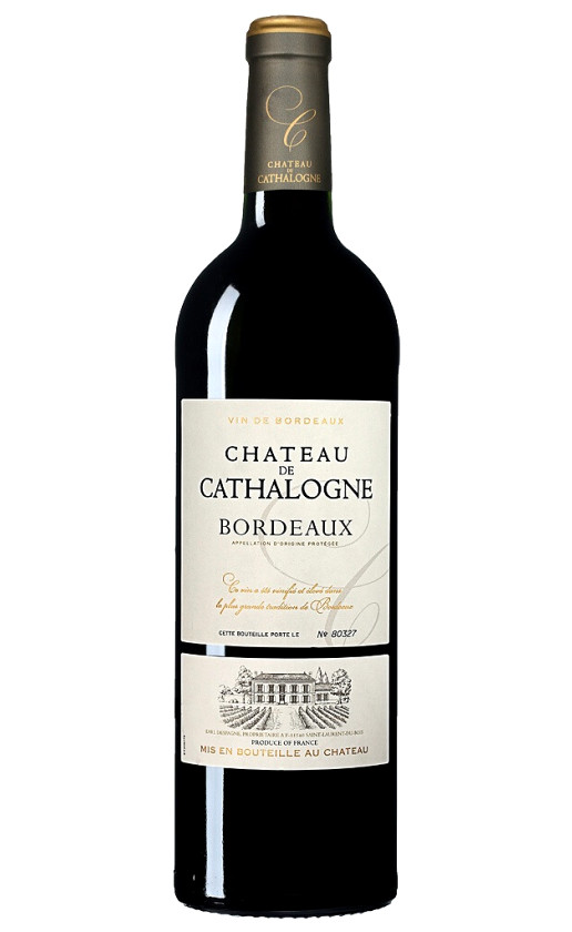 Wine Chateau De Cathalogne Bordeaux 2017