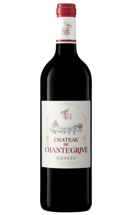 Вино Chateau de Chantegrive Graves Rouge 2016