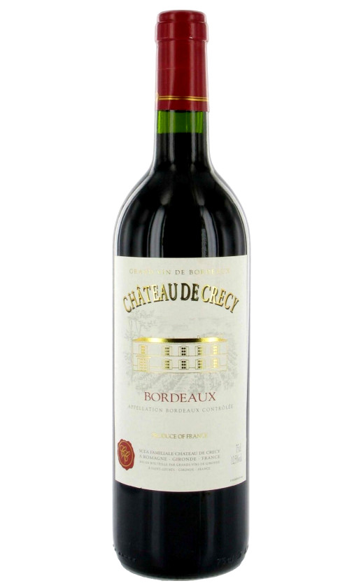 Wine Chateau De Crecy Bordeaux 2009
