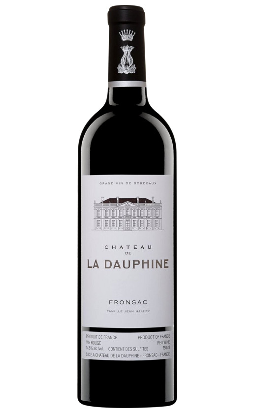Вино Chateau de La Dauphine Fronsac 2017