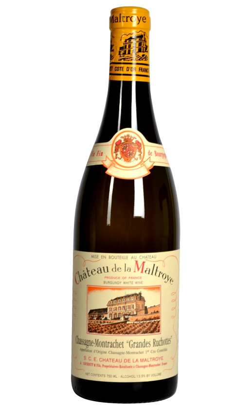 Вино Chateau de la Maltroye Chassagne-Montrachet 1er Cru Grandes Ruchottes 2016