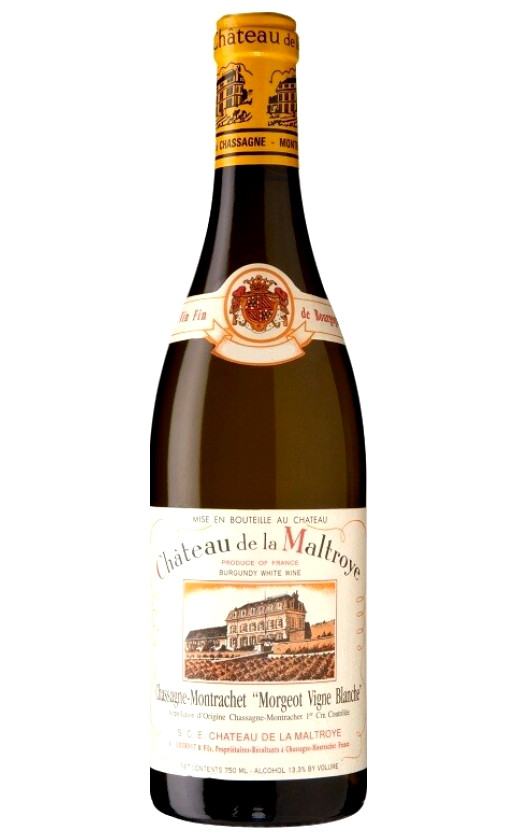 Вино Chateau de la Maltroye Chassagne-Montrachet Premier Cru Morgeot Vigne Blanche 2016