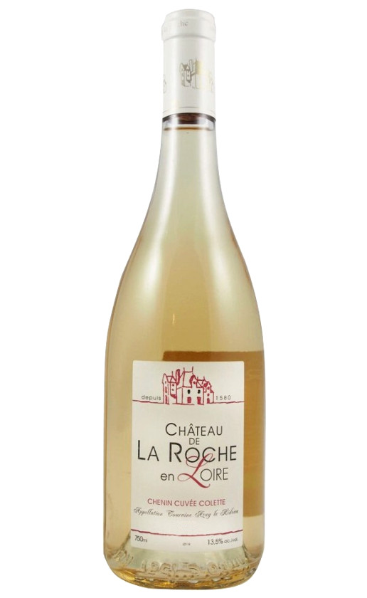 Wine Chateau De La Roche En Loire Chenin Cuvee Colette Touraine Azay Le Rideau 2016