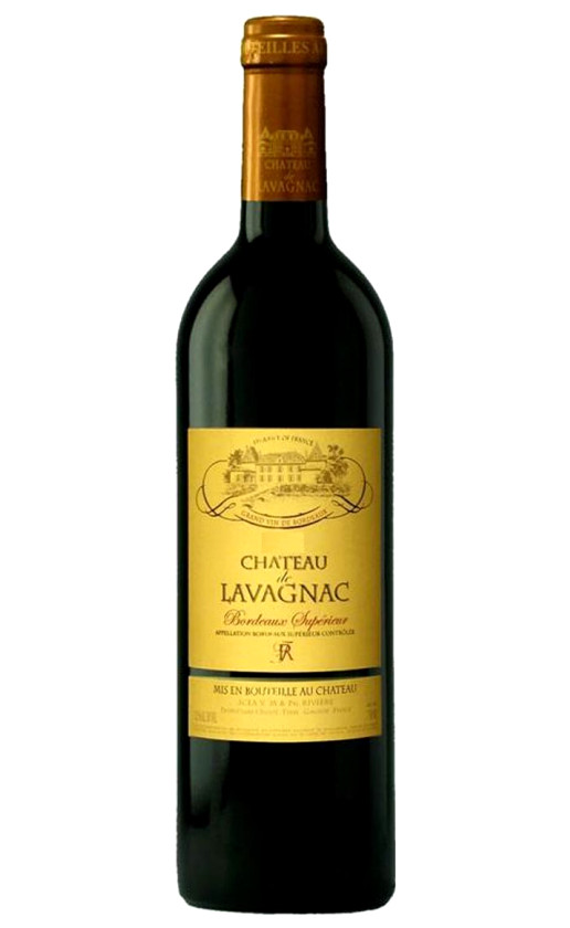 Вино Chateau de Lavagnac Bordeaux Superieur 2010