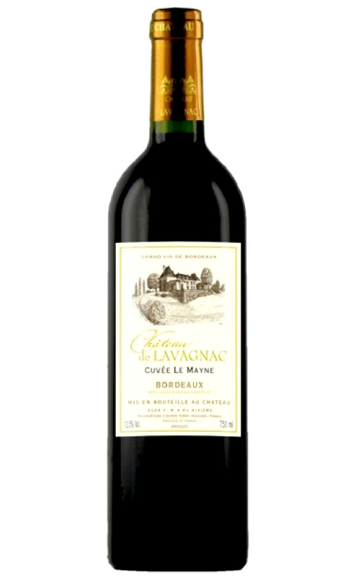 Wine Chateau De Lavagnac Cuvee Le Mayne Bordeaux 2013