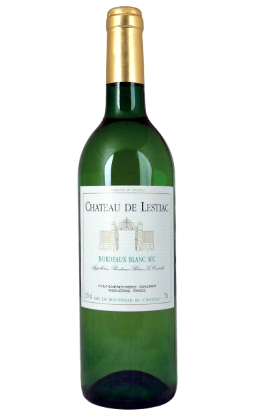 Wine Chateau De Lestiac Bordeaux Blanc 2009