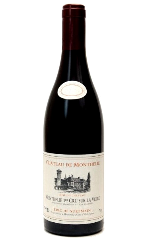 Вино Chateau de Monthelie Monthelie 1er Cru Sur la Velle 2017