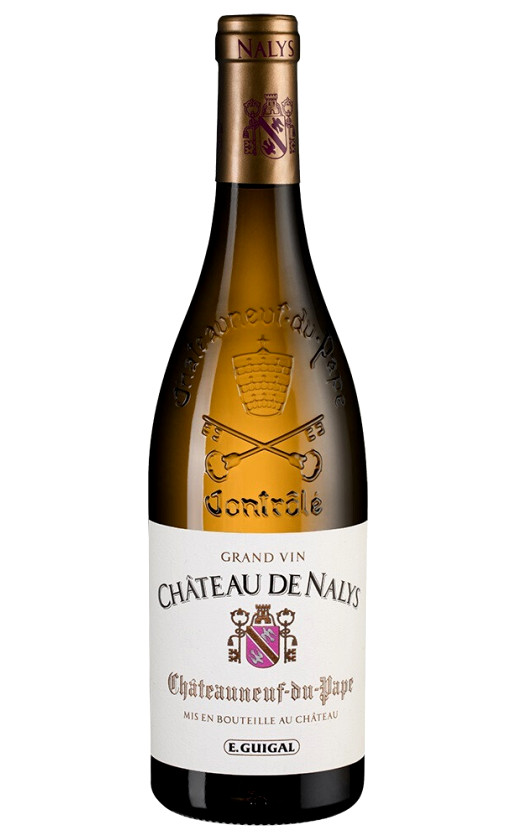 Вино Chateau de Nalys Blanc Chateauneuf-du-Pape 2018