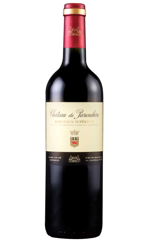 Вино Chateau de Parenchere Rouge Bordeaux Superieur 2017