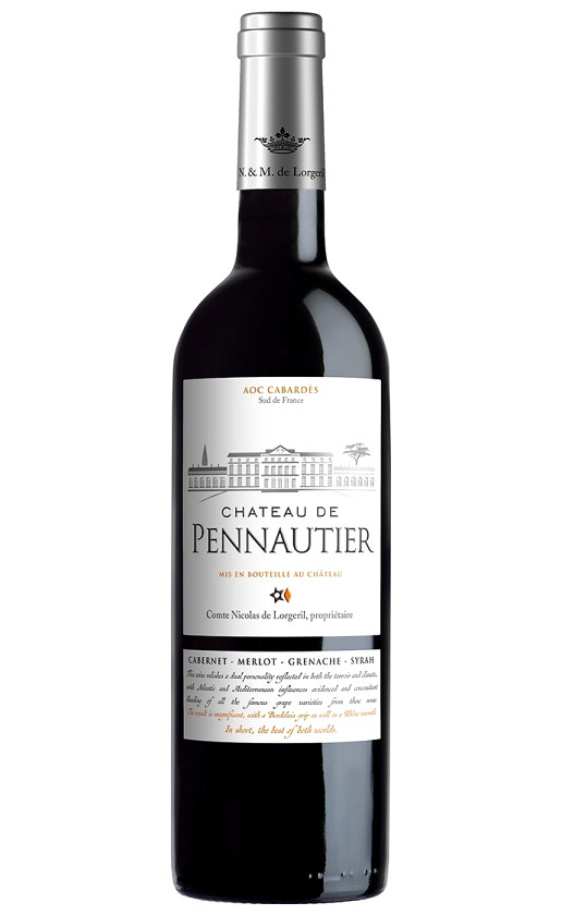 Вино Chateau de Pennautier Cabardes 2016