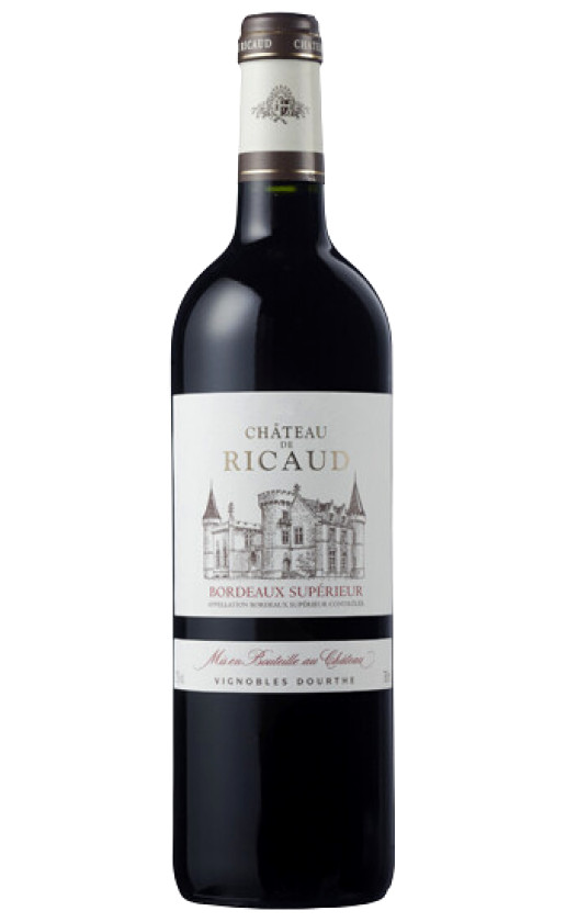 Вино Chateau de Ricaud Bordeaux Superieur 2015