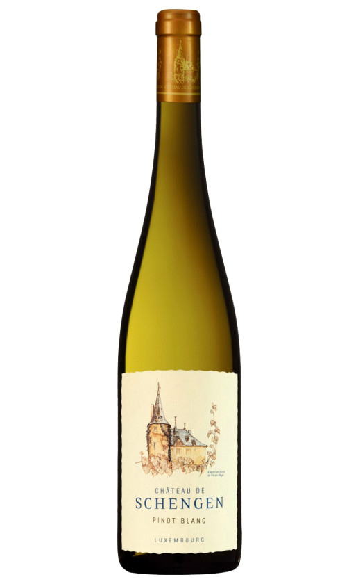 Chateau de Schengen Pinot Blanc Moselle Luxembourgeoise 2019