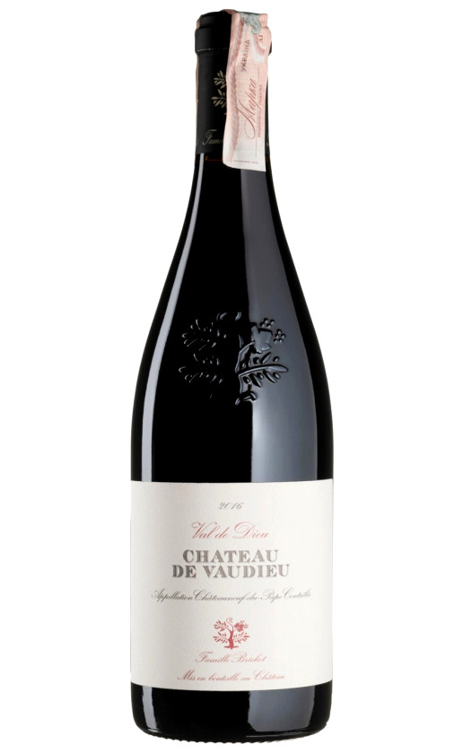 Вино Chateau de Vaudieu Val de Dieu Chateauneuf-du-Pape 2016