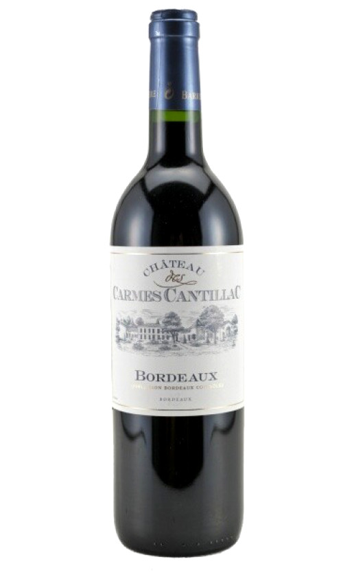 Wine Chateau Des Carmes Cantillac Bordeaux 2009