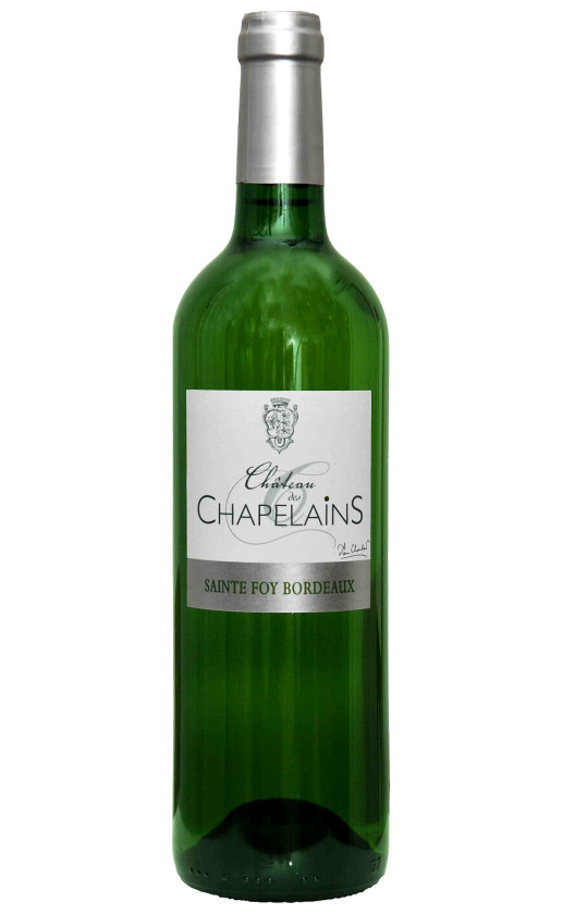 Wine Chateau Des Chapelains Blanc Sec Sainte Foy Cotes De Bordeaux