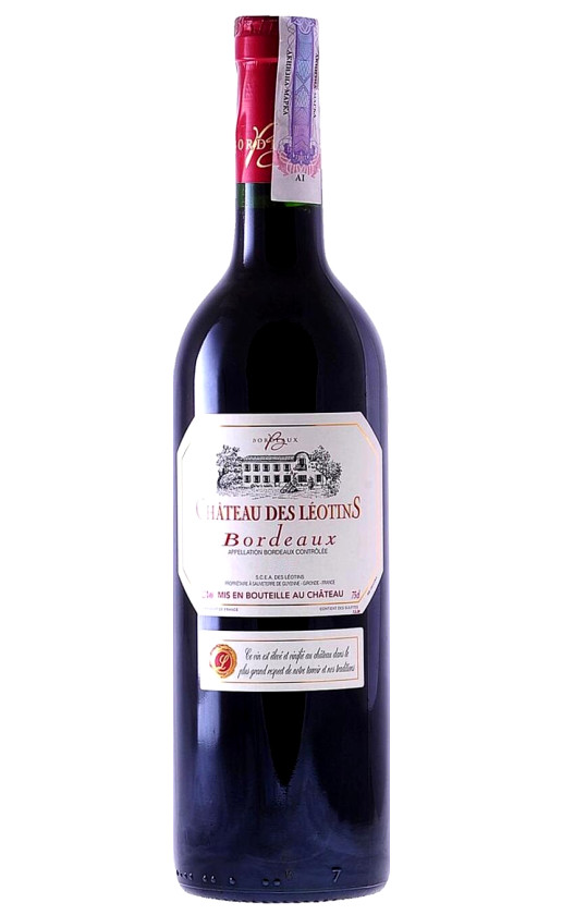 Вино Chateau des Leotins Bordeaux