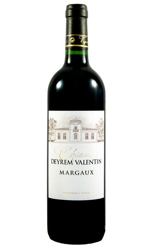 Wine Chateau Deyrem Valentin Margaux Cru Bourgeois 2012