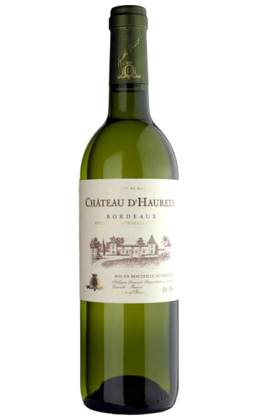 Вино Chateau d'Haurets Bordeaux 2010