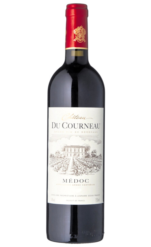 Вино Chateau du Courneau Medoc АОC 2018