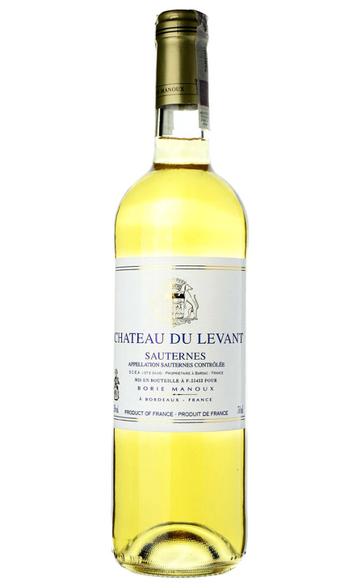 Wine Chateau Du Levant Sauternes