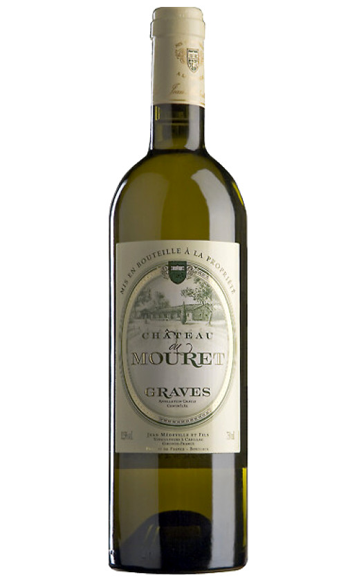 Wine Chateau Du Mouret Blanc Graves 2010