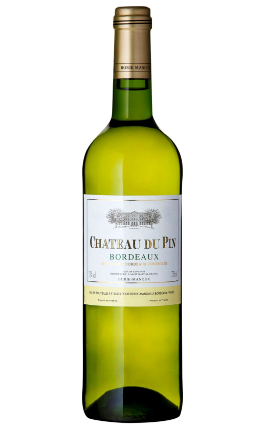 Вино Chateau du Pin Blanc Bordeaux 2018