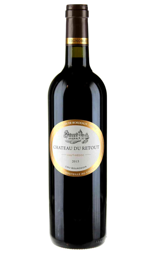 Wine Chateau Du Retout Haut Medoc Aoc 2015