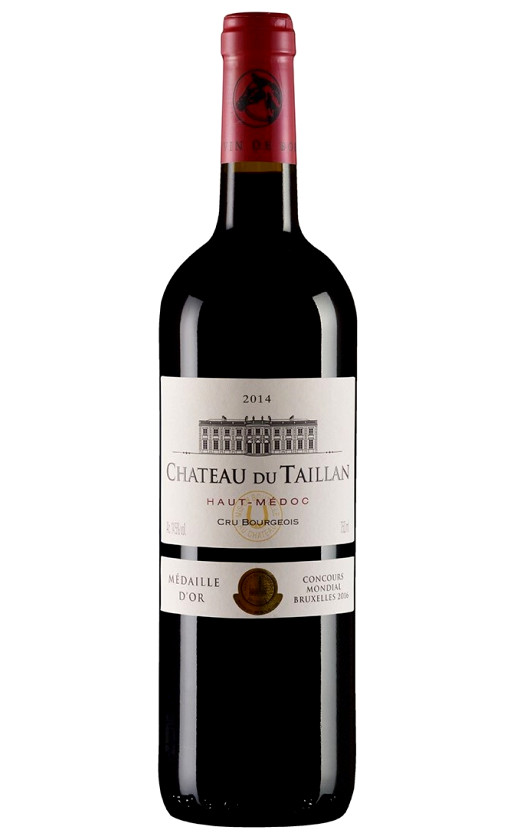 Вино Chateau du Taillan Haut-Medoc 2014