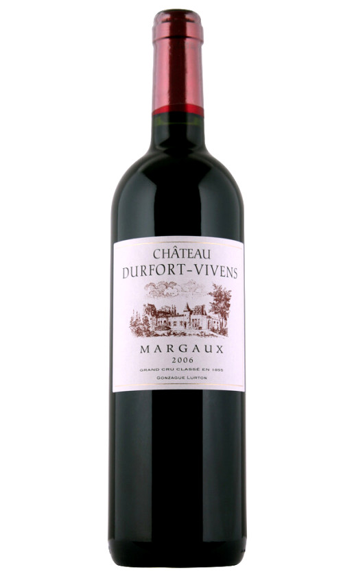 Wine Chateau Durfort Vivens Margaux 2 Me Grand Cru Classe 2006