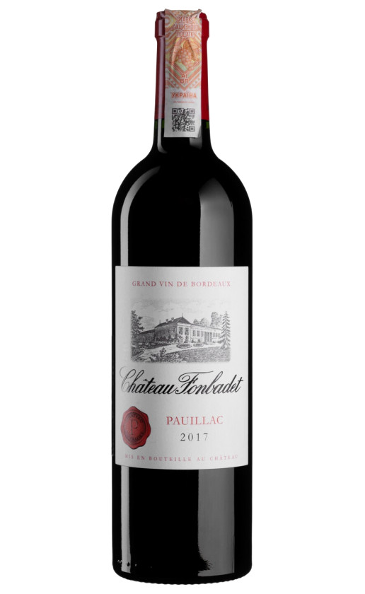 Вино Chateau Fonbadet Pauillac 2017