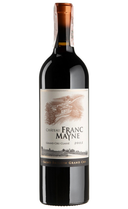 Wine Chateau Franc Mayne Saint Emilion 2015