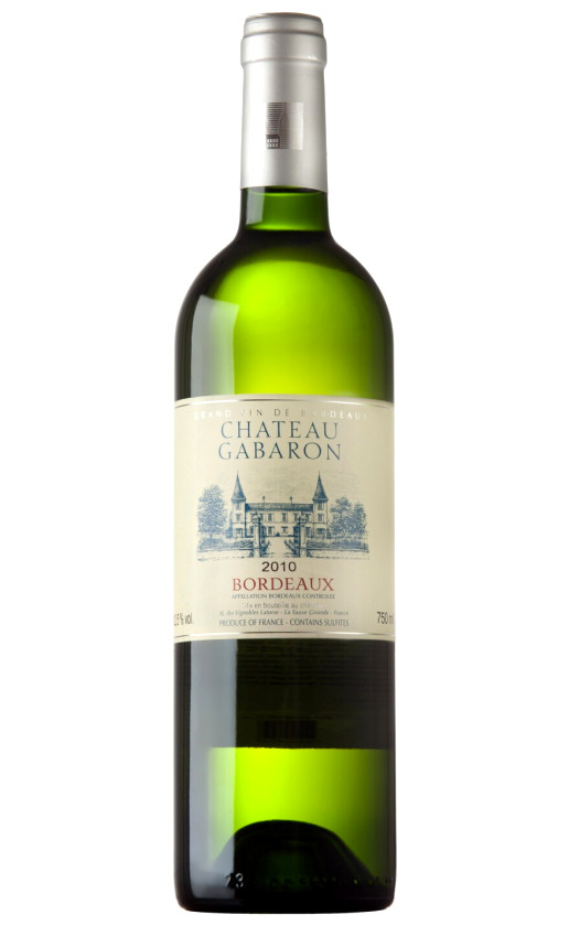 Wine Chateau Gabaron Bordeaux 2010