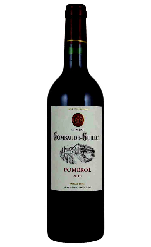 Wine Chateau Gombaude Guillot Pomerol 2010