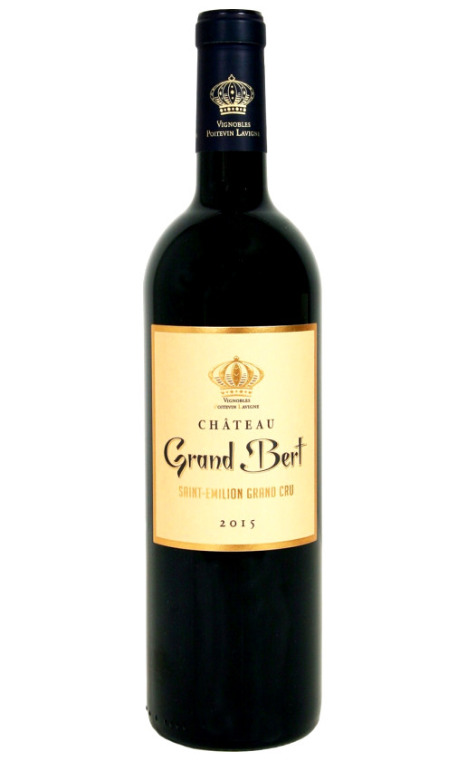 Wine Chateau Grand Bert Saint Emilion Grand Cru 2015