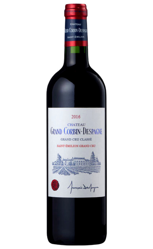 Вино Chateau Grand Corbin-Despagne Saint-Emilion 2016