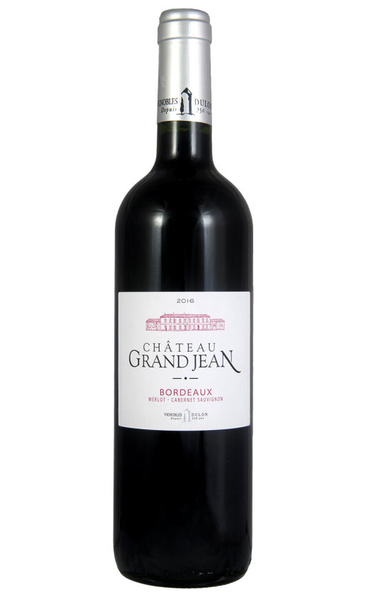 Wine Chateau Grand Jean Rouge Bordeaux 2016