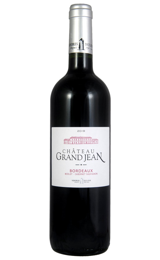 Вино Chateau Grand Jean Rouge Bordeaux 2019