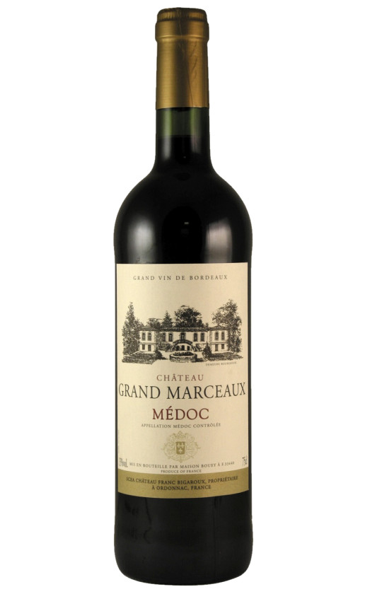 Wine Chateau Grand Marceaux Medoc