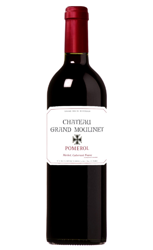Вино Chateau Grand Moulinet Pomerol 2016