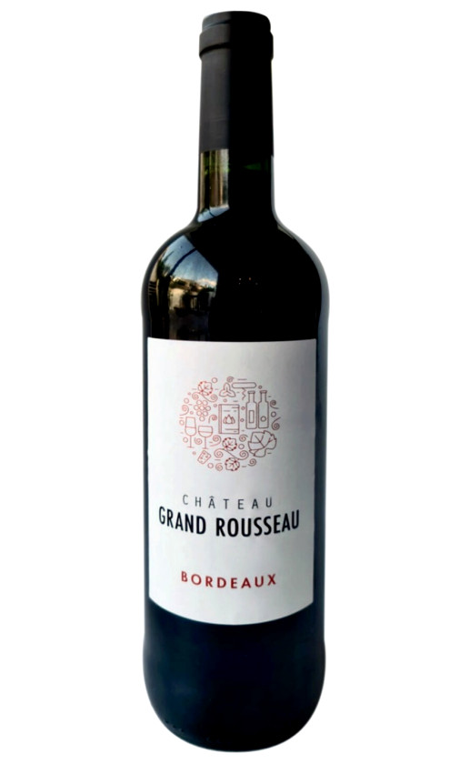 Wine Chateau Grand Rousseau Bordeaux 2017