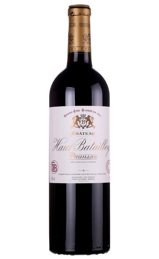Вино Chateau Haut-Batailley Pauillac 5-eme Grand Cru Classe 2003