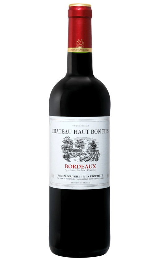 Вино Chateau Haut Bon Fils Bordeaux 2019